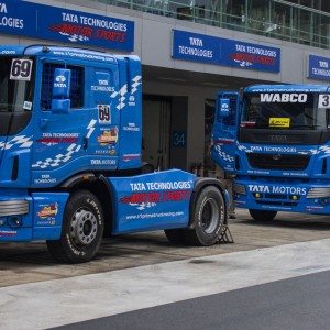 Tata T Prima truck racing