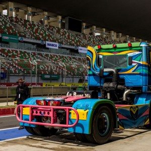 Tata T Prima truck racing