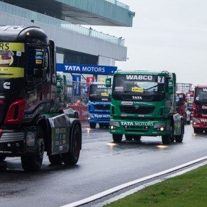 Tata T Prima truck racing