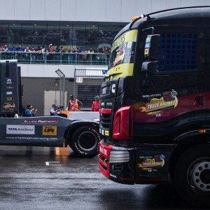 Tata T Prima truck racing