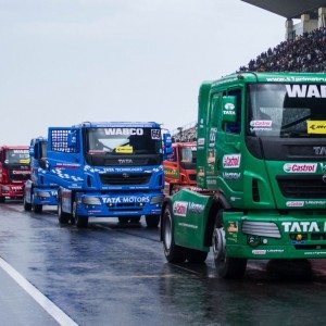 Tata T Prima truck racing