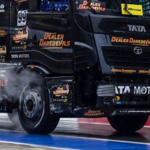 Tata T Prima truck racing