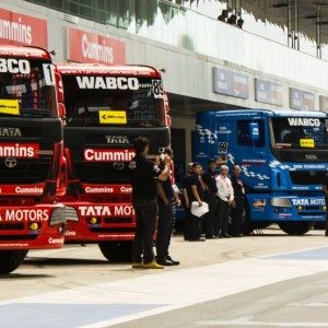 Tata T Prima truck racing