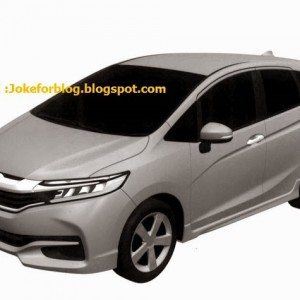 Upcoming Honda Jazz Shuttle Leaked Images