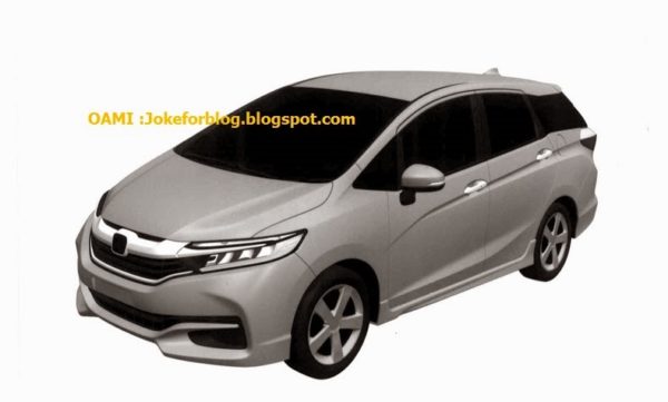 Upcoming Honda Jazz Shuttle Leaked Images