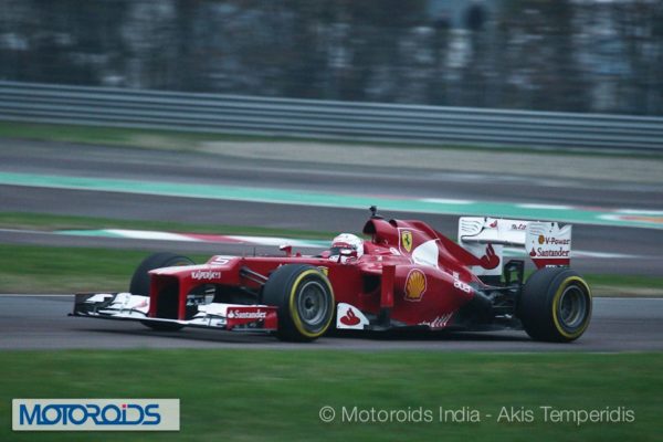 Vettel Ferrari testing in Fiorano
