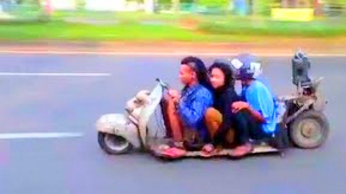 World's weirdest Vespa is in Indonesia