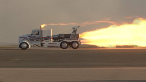 Shockwave jet-powered truck