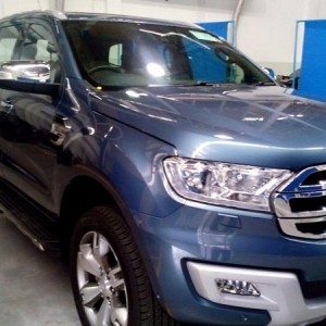 new  Ford Endeavour spy image