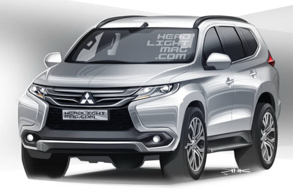 Mitsubishi Pajero Sport Render