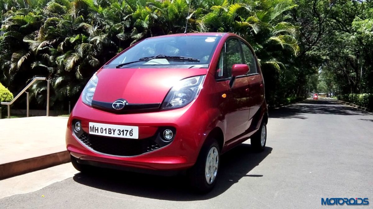 Tata Nano GenX front left three quarters