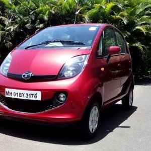 Tata Nano GenX front left three quarters