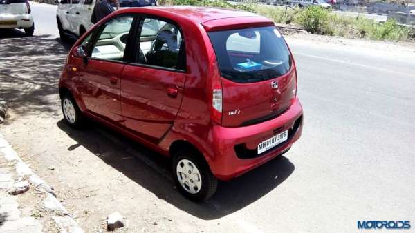 2015 Tata Nano GenX rear left three quarters (1)