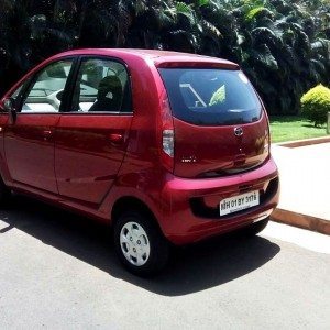 Tata Nano GenX rear left three quarters