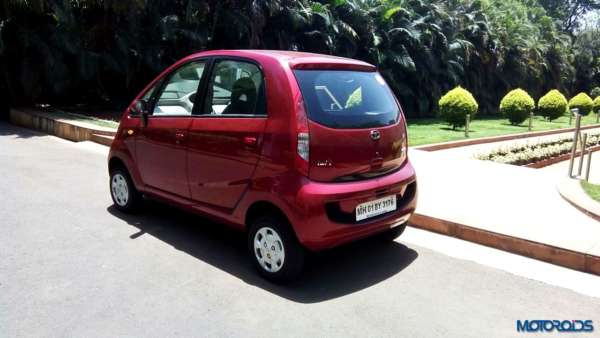 2015 Tata Nano GenX rear left three quarters(4)