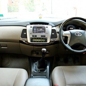 toyota Innova cabin view