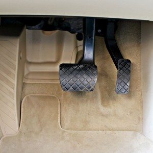 Audi A Cabriolet Footwell