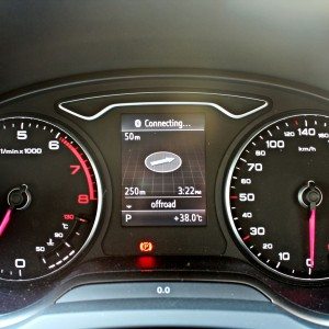Audi A Cabriolet Instrument Console