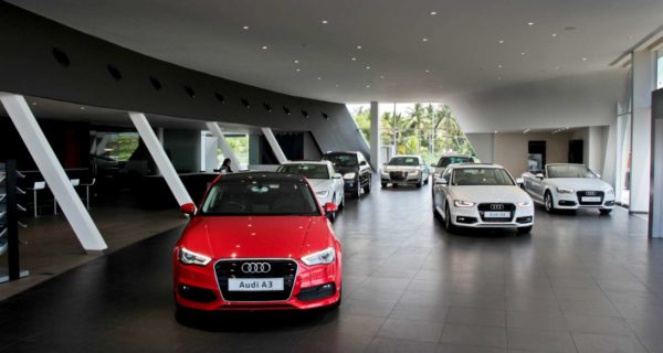 Audi Madurai Dealership Interior