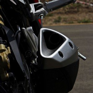 Bajaj Pulsar RS  exhaust