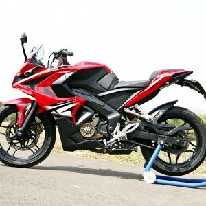 Bajaj Pulsar RS  side