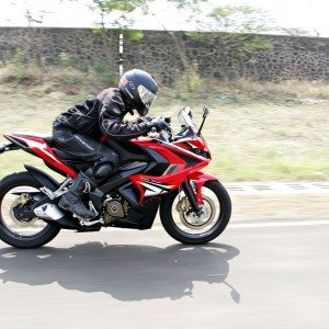 Bajaj Pulsar RS  side