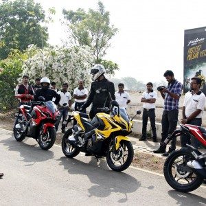 Bajaj Pulsar RS briefing