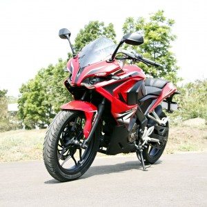 Bajaj Pulsar RS side