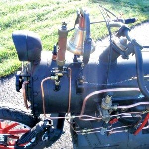 Black Pearl Steam Powered Motorcycle