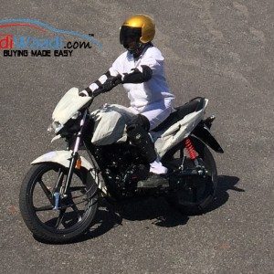 Honda Tests New Motorcycle