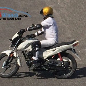 Honda Tests New Motorcycle