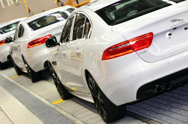 Jaguar XE enters production