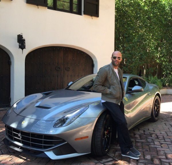 Jason Statham Ferrari F12Berlinetta