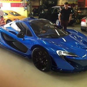 Lewis Hamiltons McLaren P