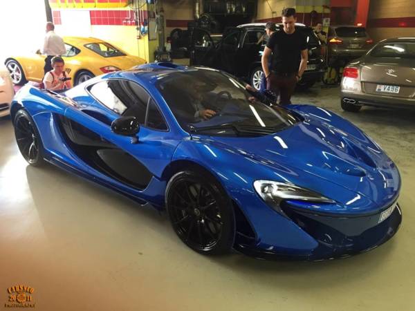 Lewis Hamilton's McLaren P1 (2)