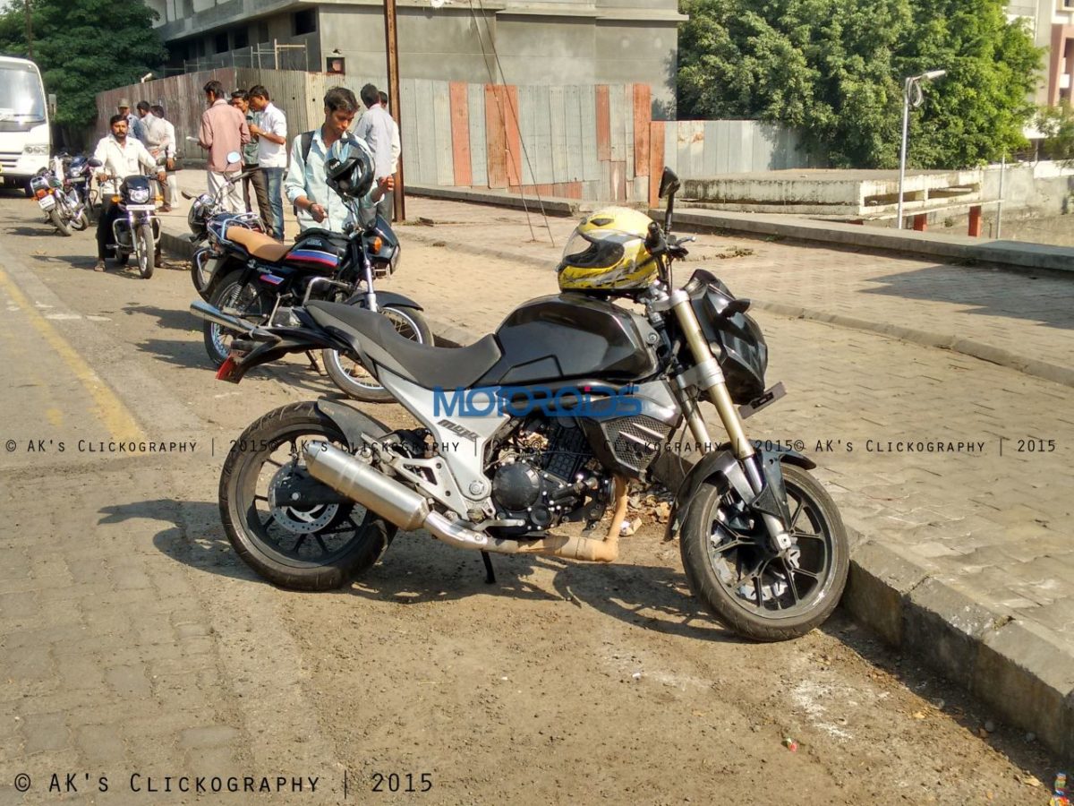 Mahindra Mojo Spied Again