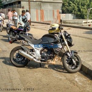 Mahindra Mojo Spied Again