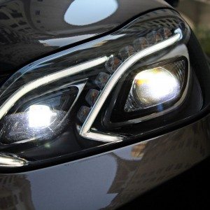 Mercedes E CDI headlamps