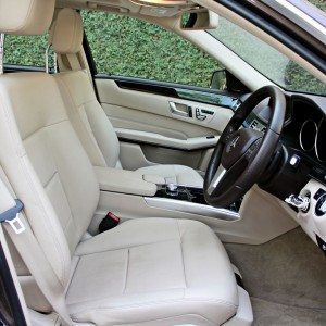 Mercedes E CDI interior