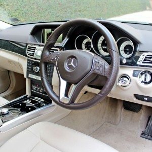 Mercedes E CDI interior