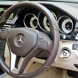 Mercedes E CDI interior
