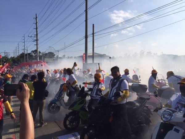 Motorcycle Burnout Guinness Record Philippines