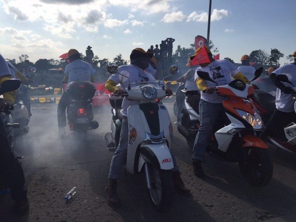 Motorcycle Burnout Guinness Record Philippines