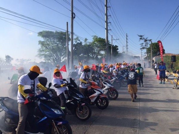 Motorcycle Burnout World Record