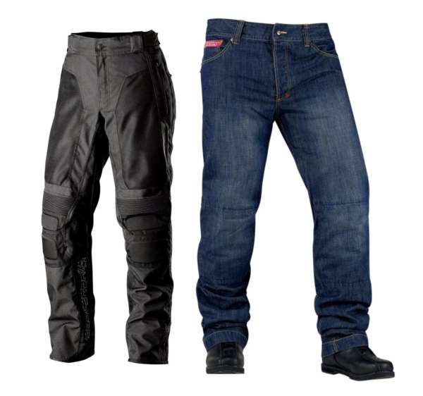 Motorcycle riding pants - Collage