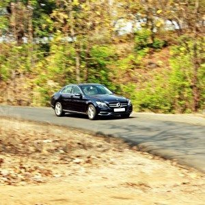 New Mercedes C  CDI India