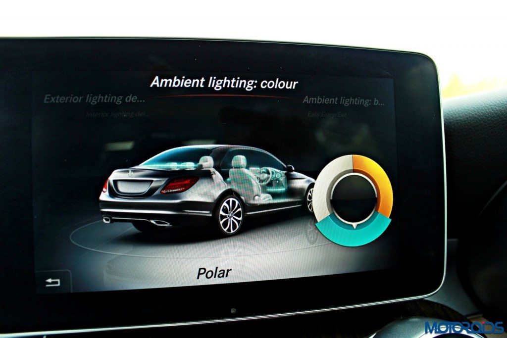 New Mercedes C Class screen  (12)