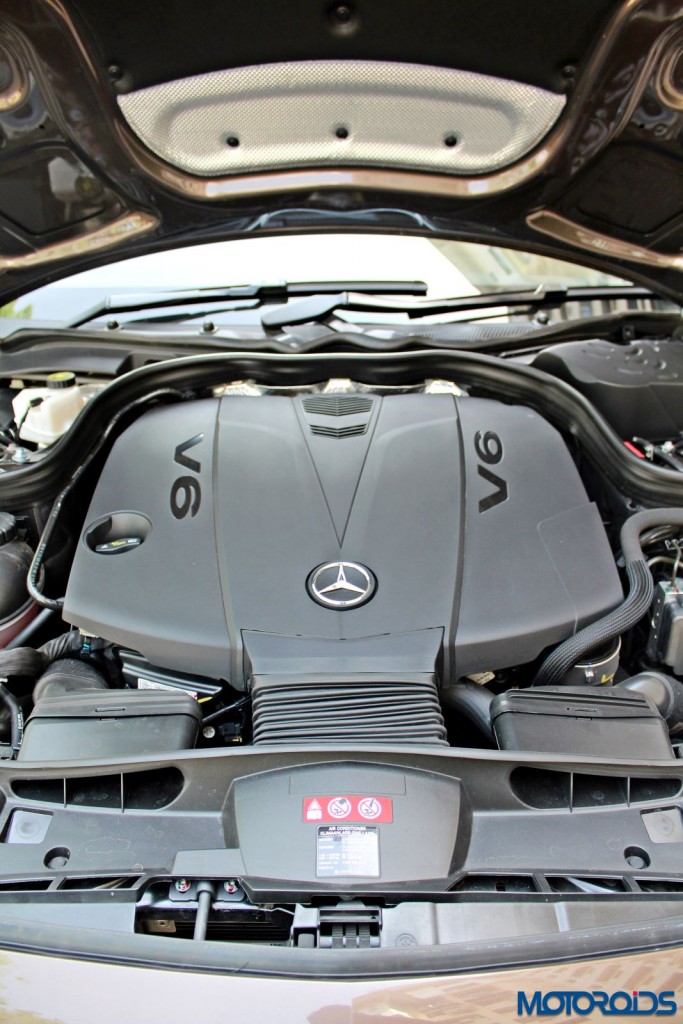 New Mercedes E350 CDI engine