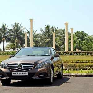 New Mercedes E CDI front