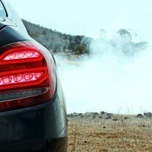 New mercedes C Class tail lamps